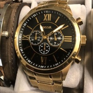 Men’s fossil gold watch